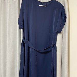 Shein Navy Tie Dress